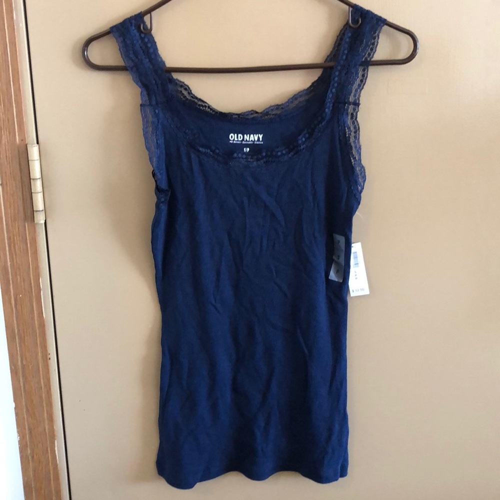 Blue camisole